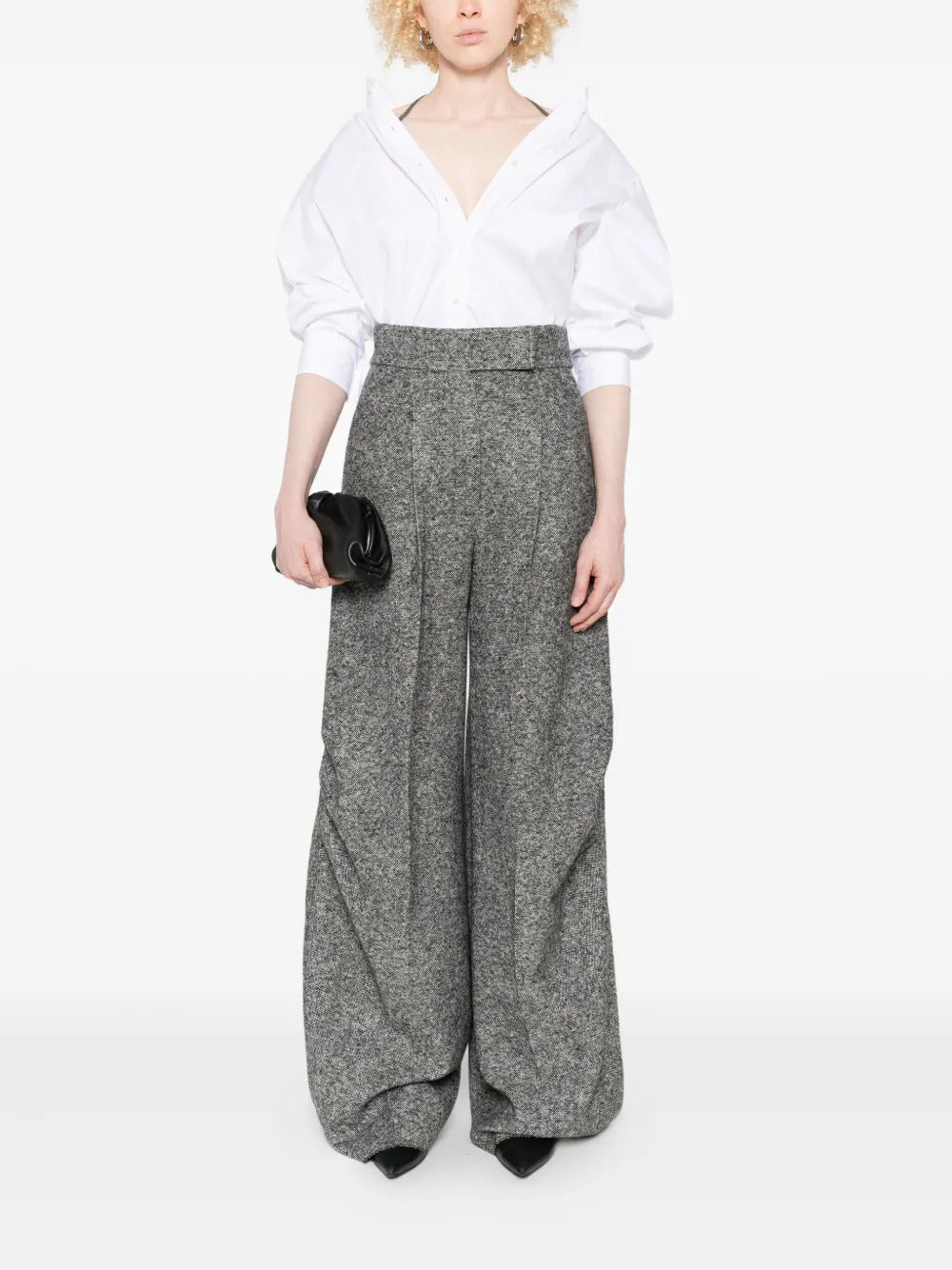 Brunello Cucinelli  button-up curved-hem shirt
