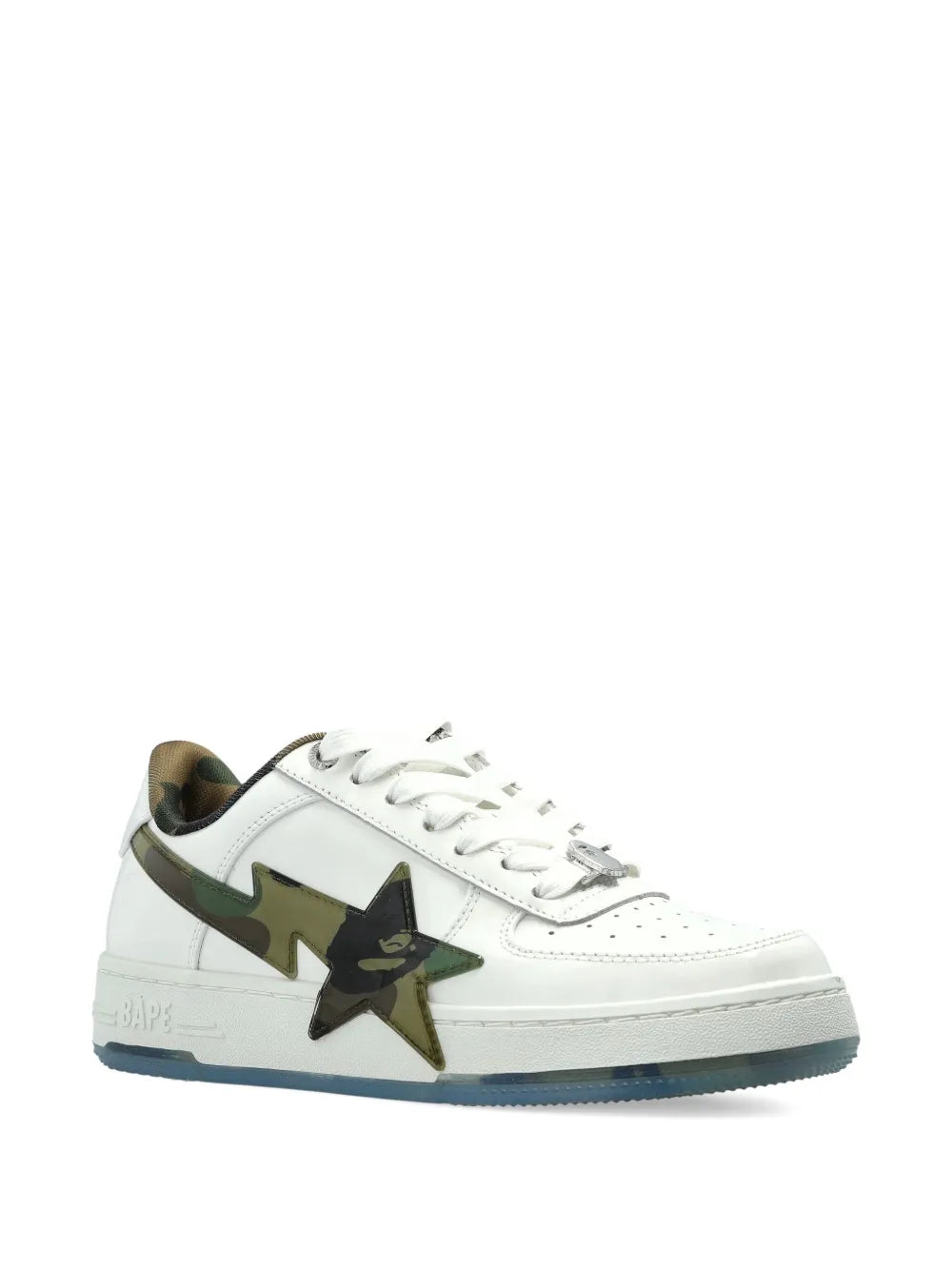A BATHING APE®  camo-star sneakers