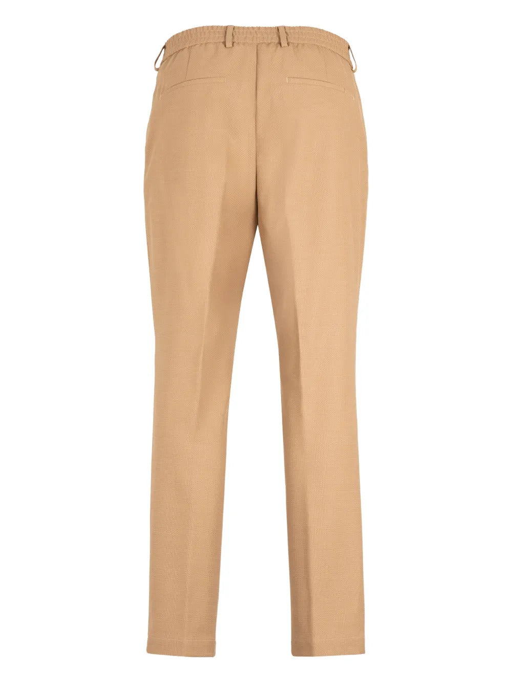 BOSS elasticated-waist trousers