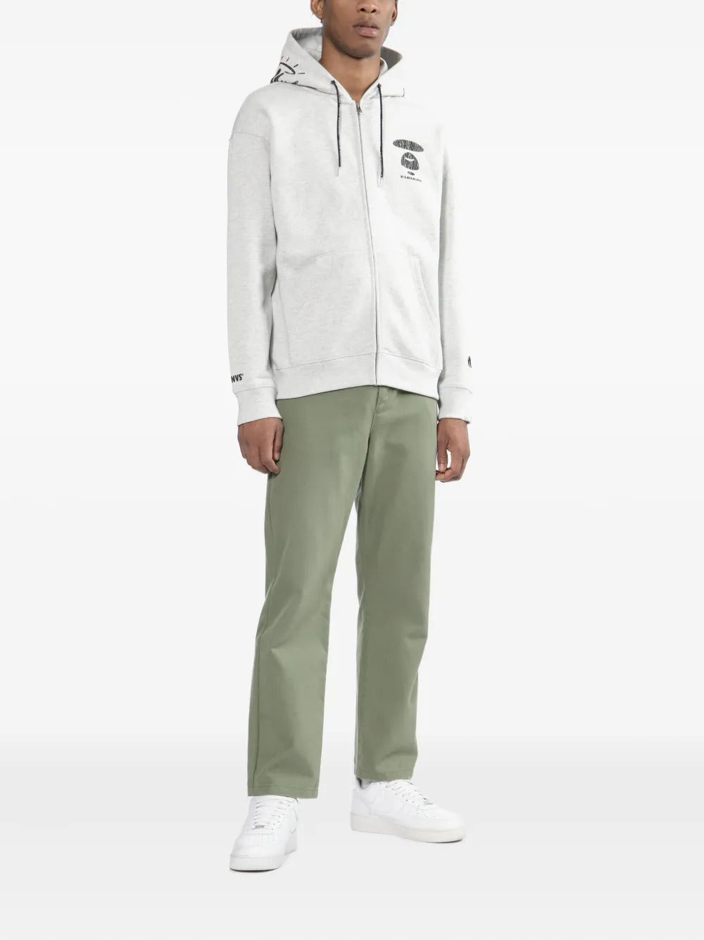 AAPE BY *A BATHING APE®  logo-printed hoodie