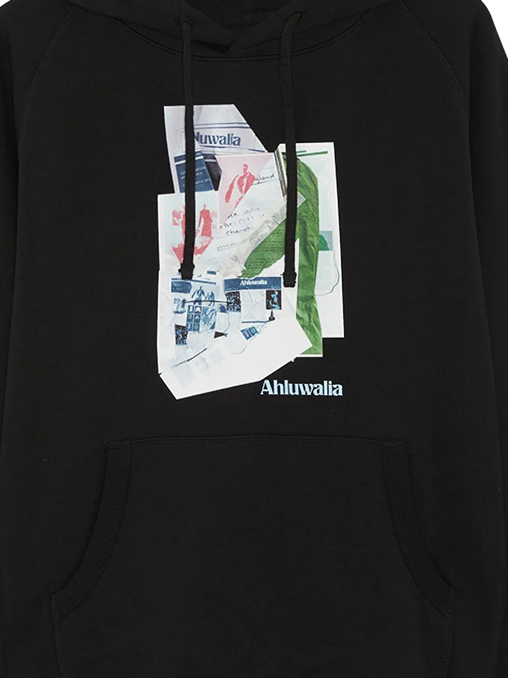 Ahluwalia  graphic kangaroo-pocket hoodie