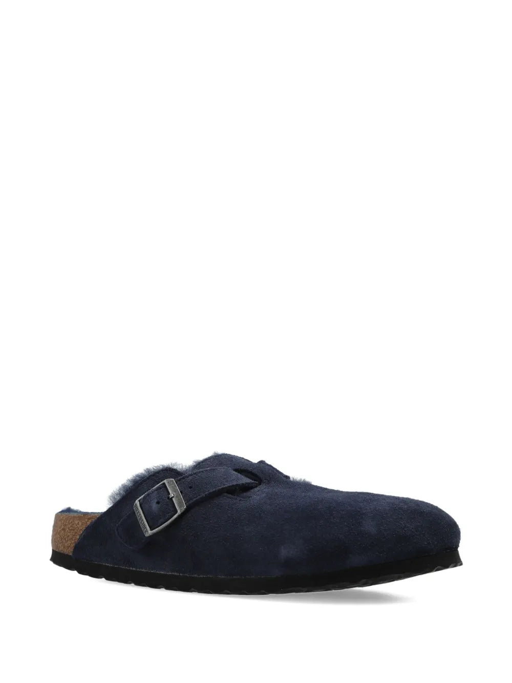 Birkenstock Boston Shearling suede sandals