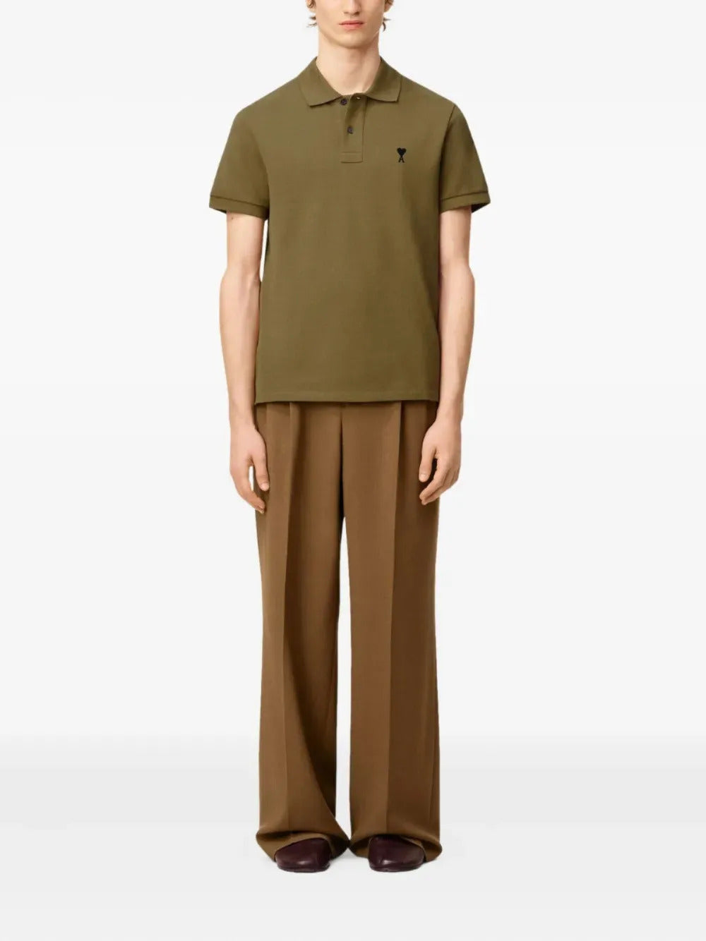 AMI Paris  Ami de Coeur cotton polo shirt
