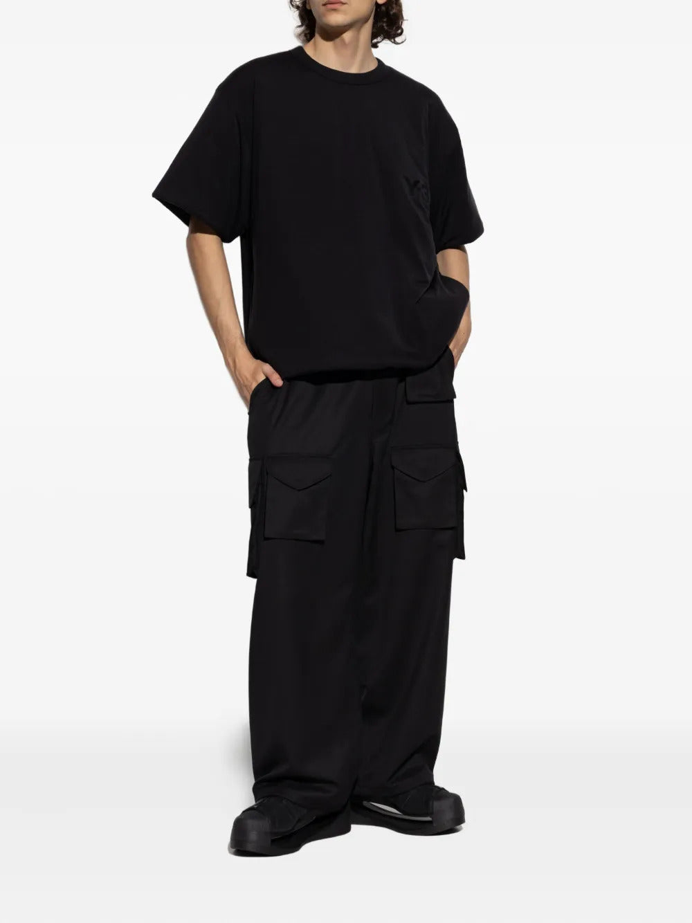 Y-3  logo-print T-shirt