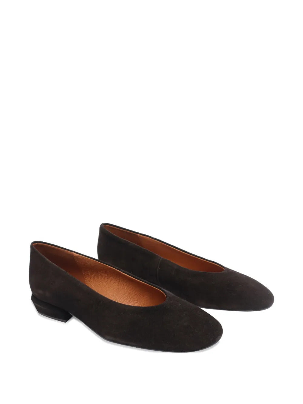 ANGEL ALARCON  25mm round-toe slip-on pumps