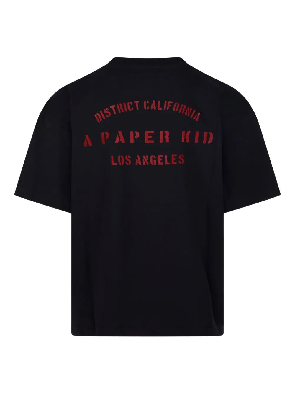 A Paper Kid  logo print T-shirt