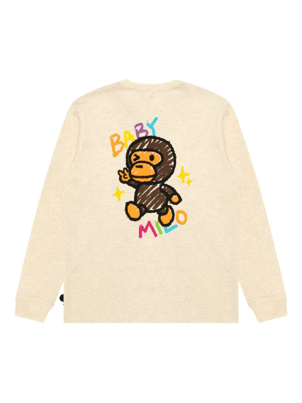*BABY MILO® STORE BY *A BATHING APE®  logo-patch T-shirt