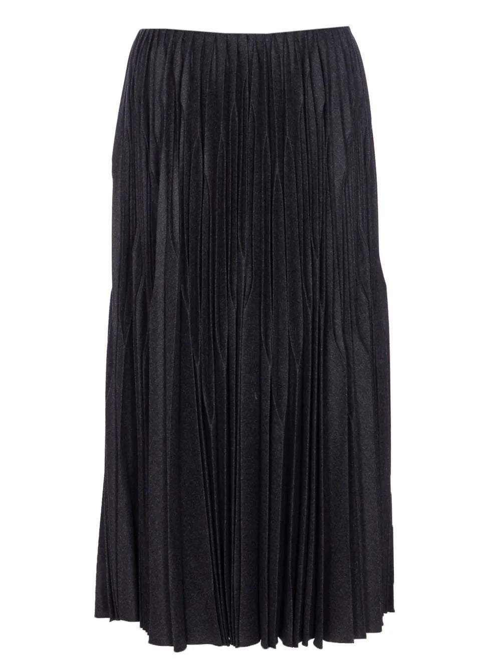 Alaïa  pleated midi skirt