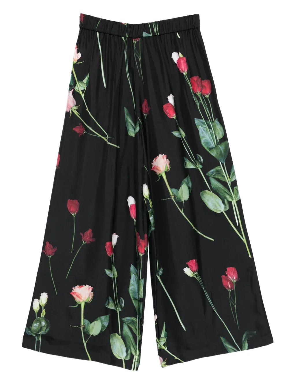 Antonio Marras floral-print wide-leg trousers