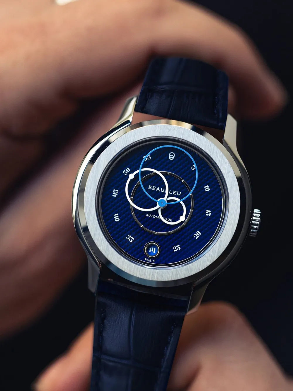 beaubleu  Ecce Smalt 39mm