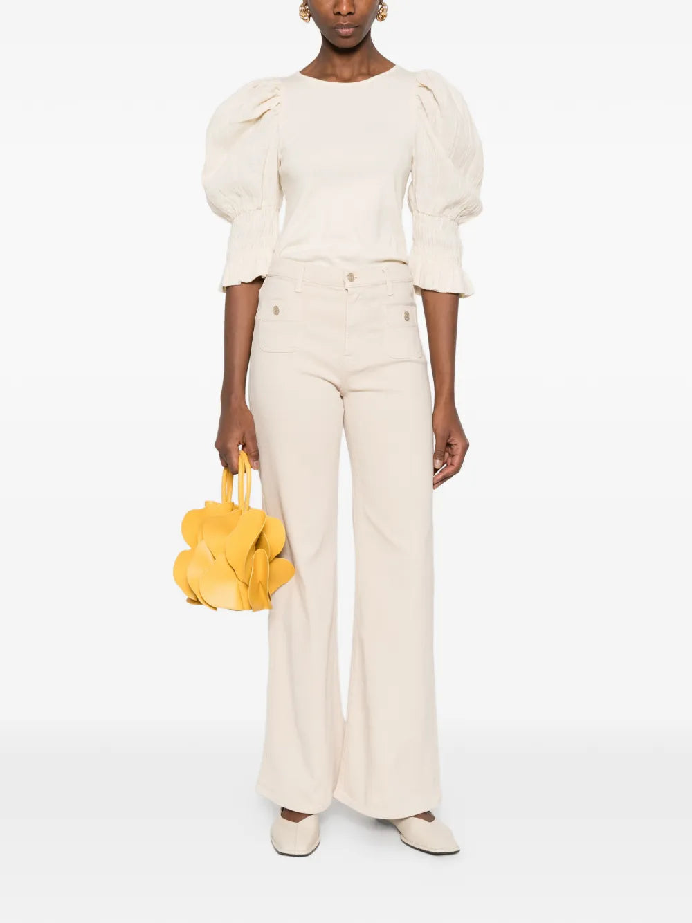 By Malene Birger puff-sleeve T-shirt