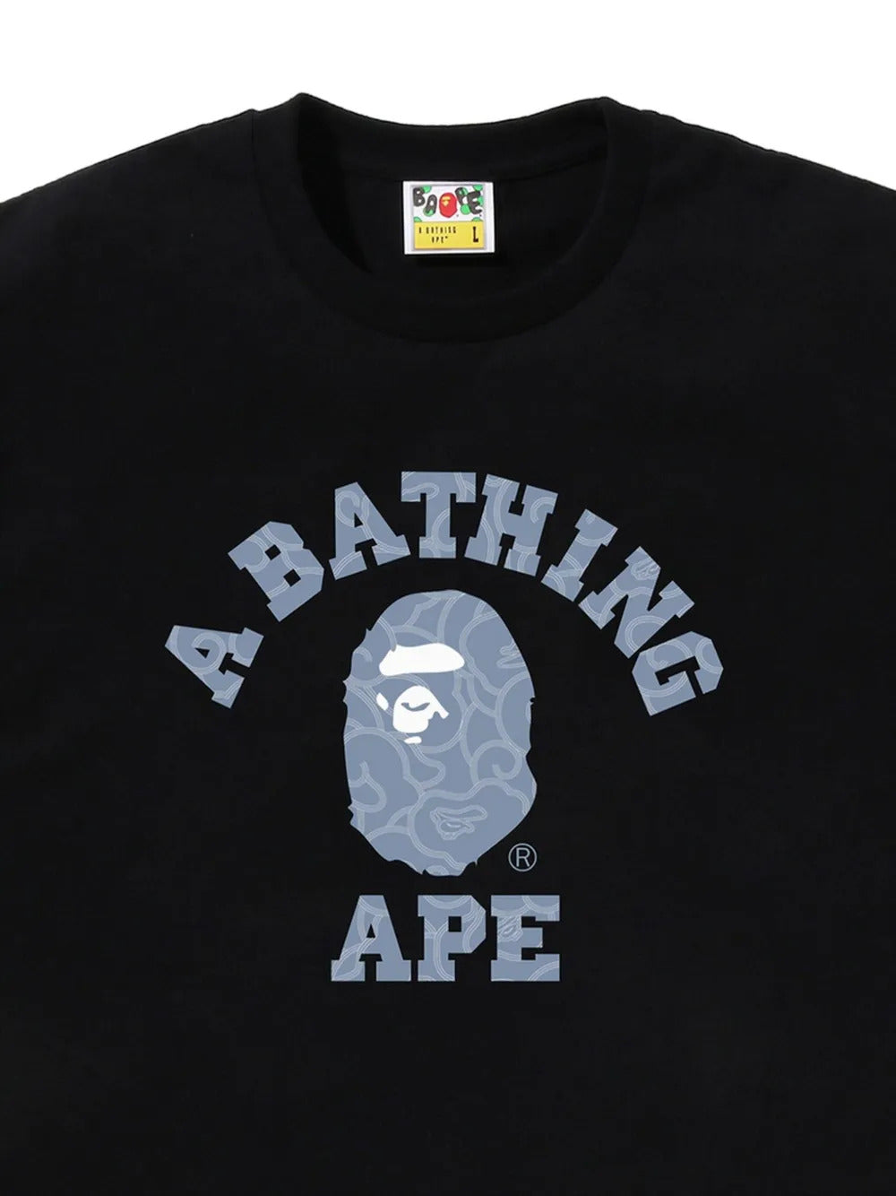 A BATHING APE®  logo-print T-shirt