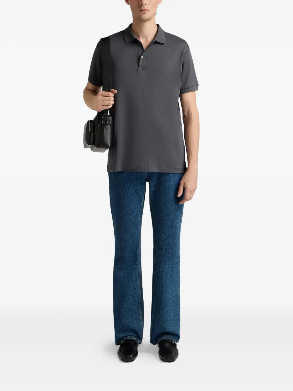 Bally  embroidered-logo polo shirt