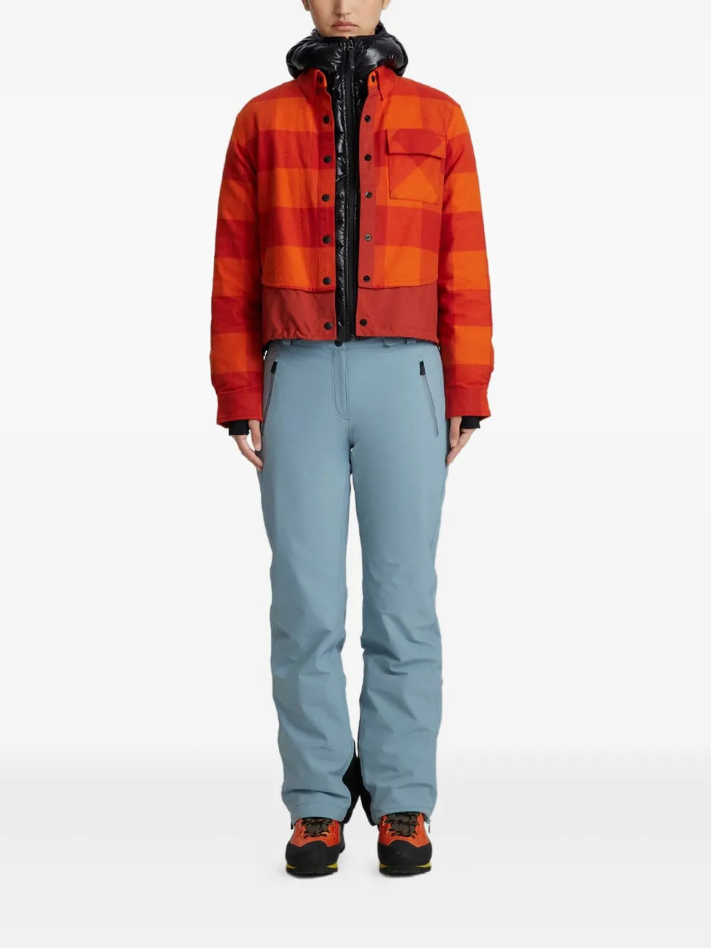 Aztech Mountain  check pocket ski shirt