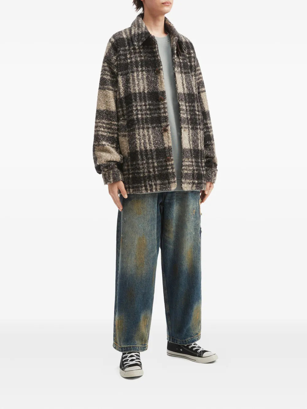 aftermaths  patchwork jeans