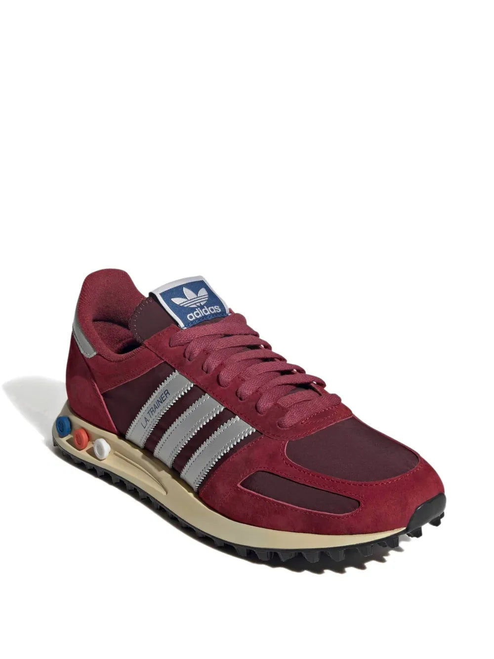 adidas  LA Trainer "Noble Maroon" sneakers