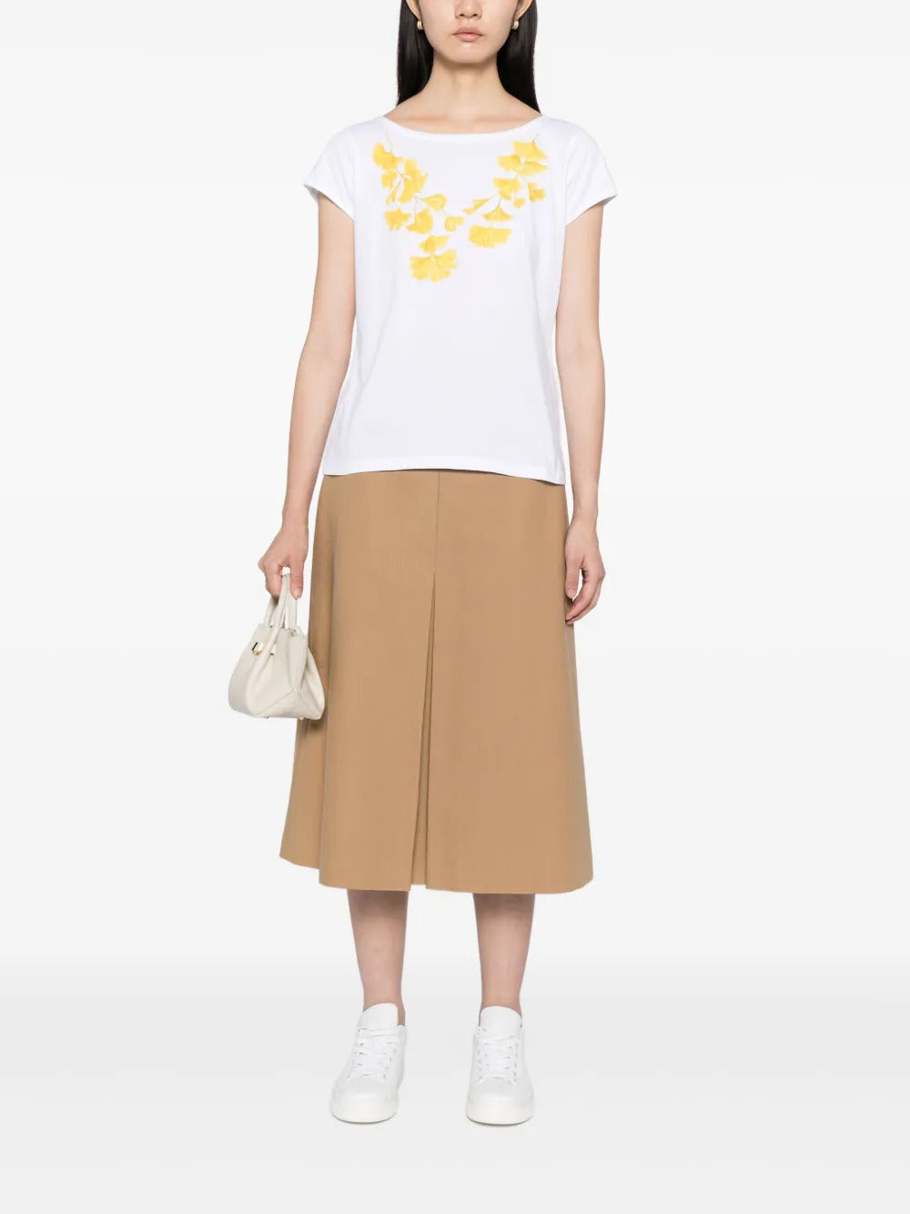 agnès b.  floral-print T-shirt