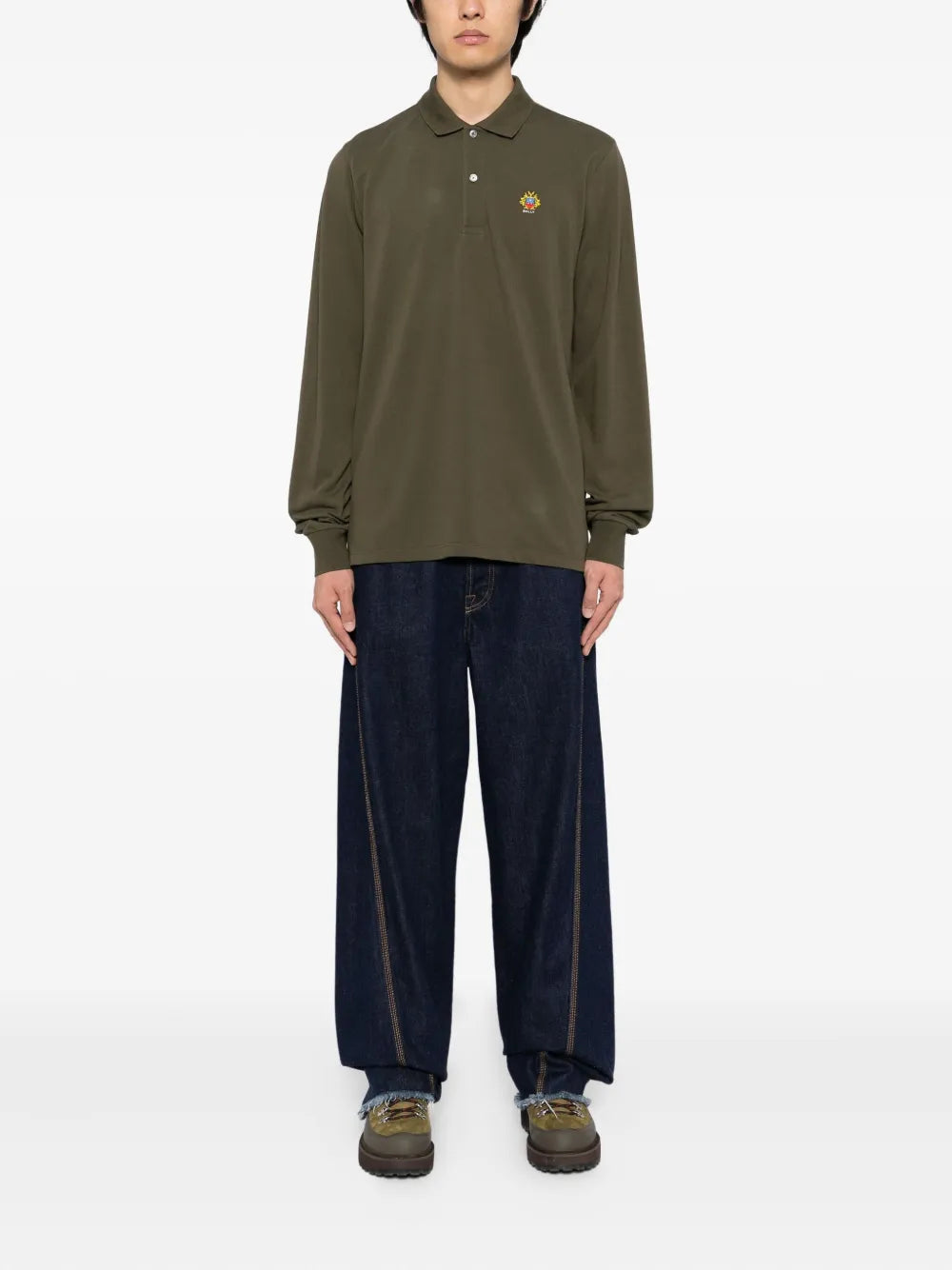 Bally  embroidered-logo cotton polo shirt