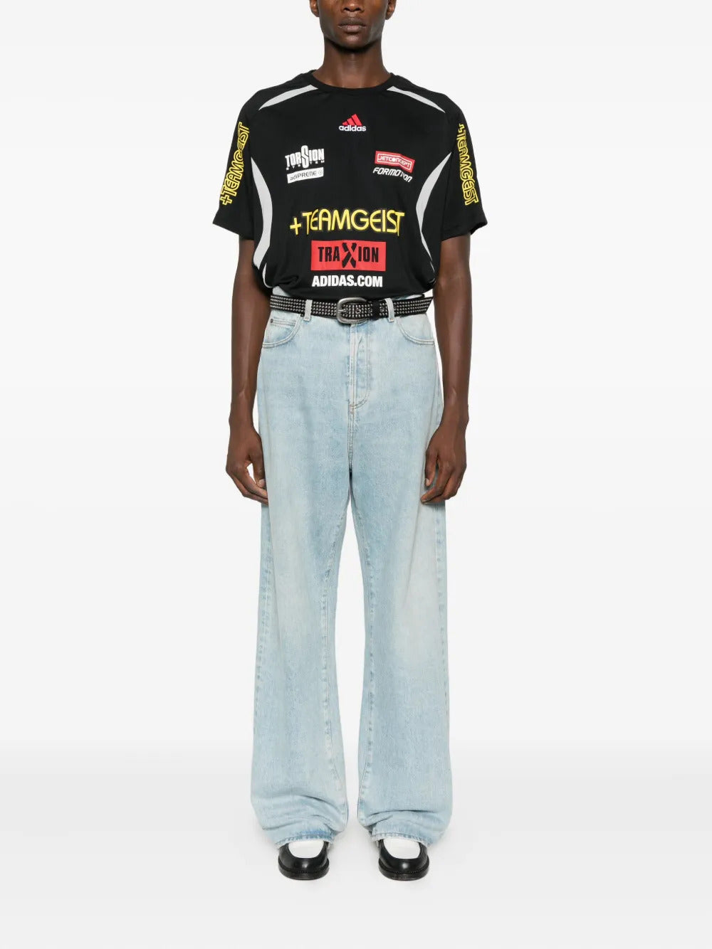 adidas Teamgeist Moto graphic-print T-shirt