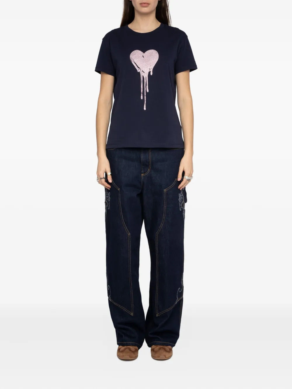 Zadig&Voltaire  Walk heart strass T-shirt