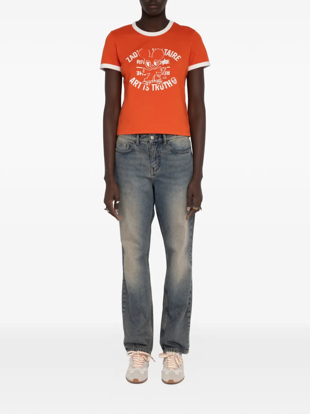 Zadig&Voltaire Woos Ringer graphic T-shirt