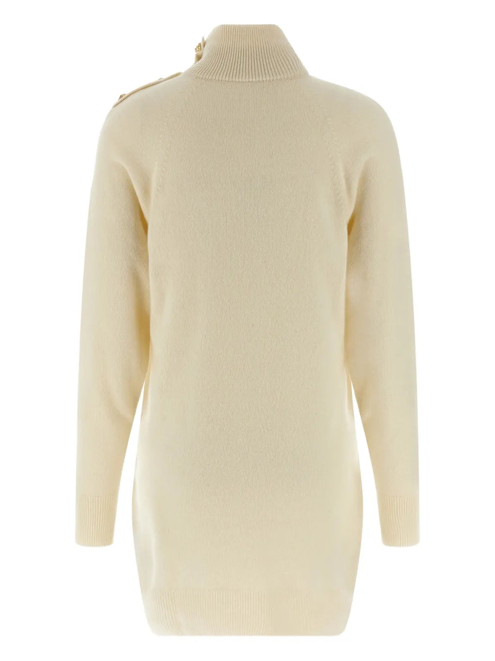 Balmain  high-neck button mini dress