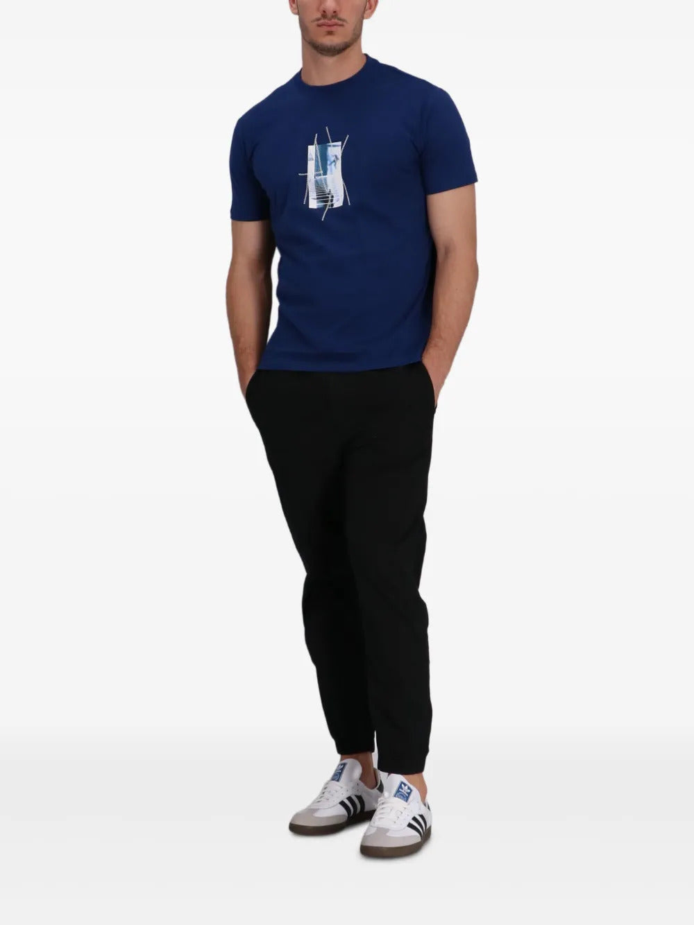 Armani Exchange  graphic print T-shirt
