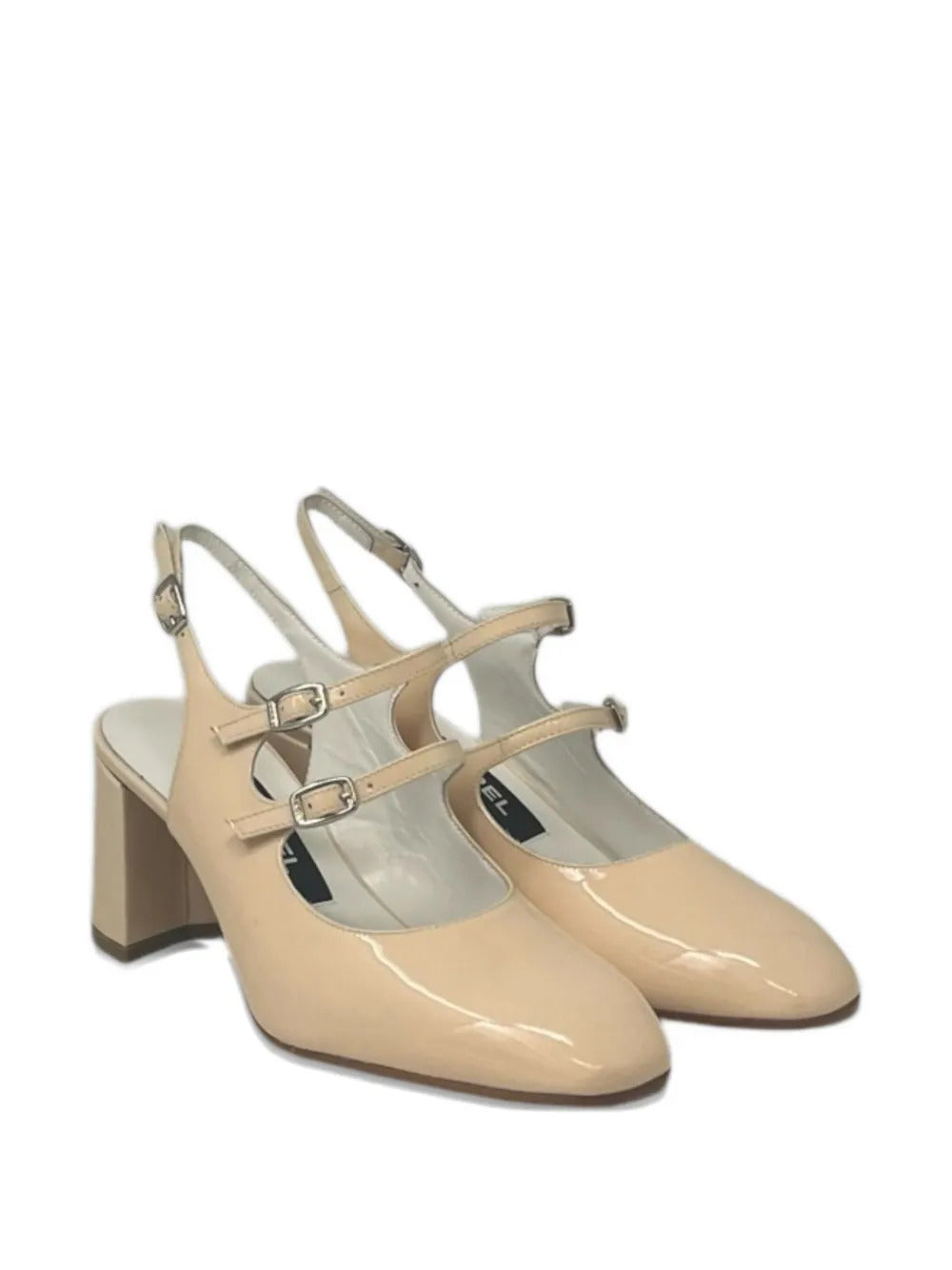 Carel Paris  60mm Banana slingback pumps