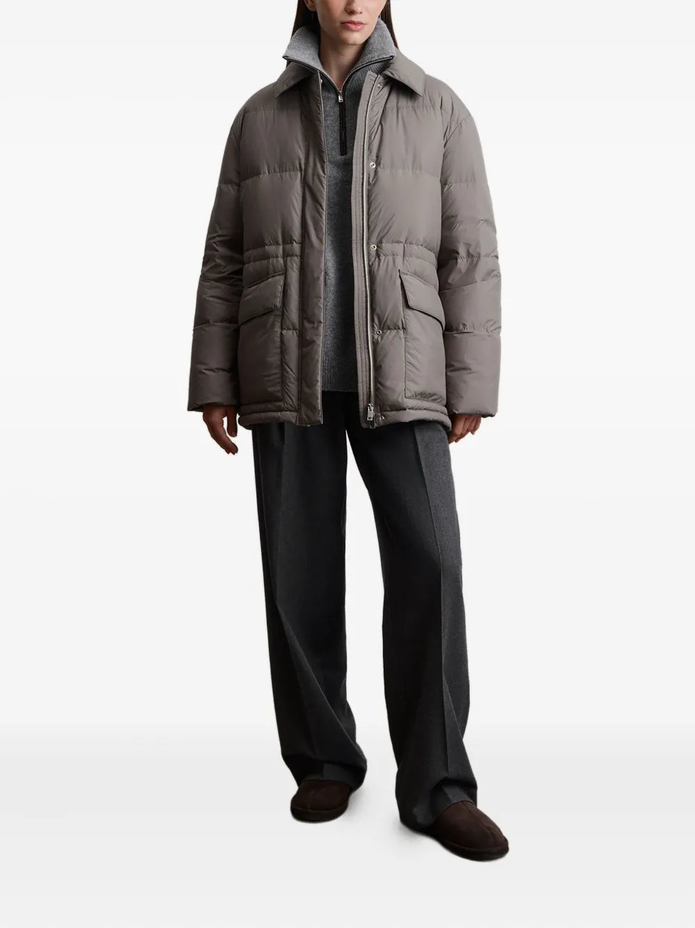 12 STOREEZ  flap-pocket jacket