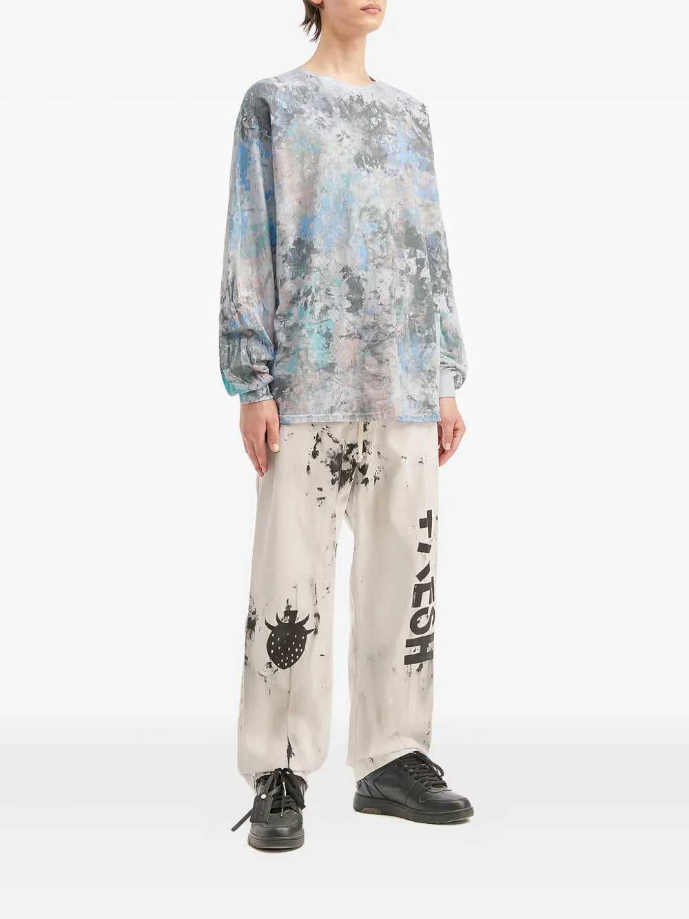 WESTFALL  long-sleeve printed T-shirt