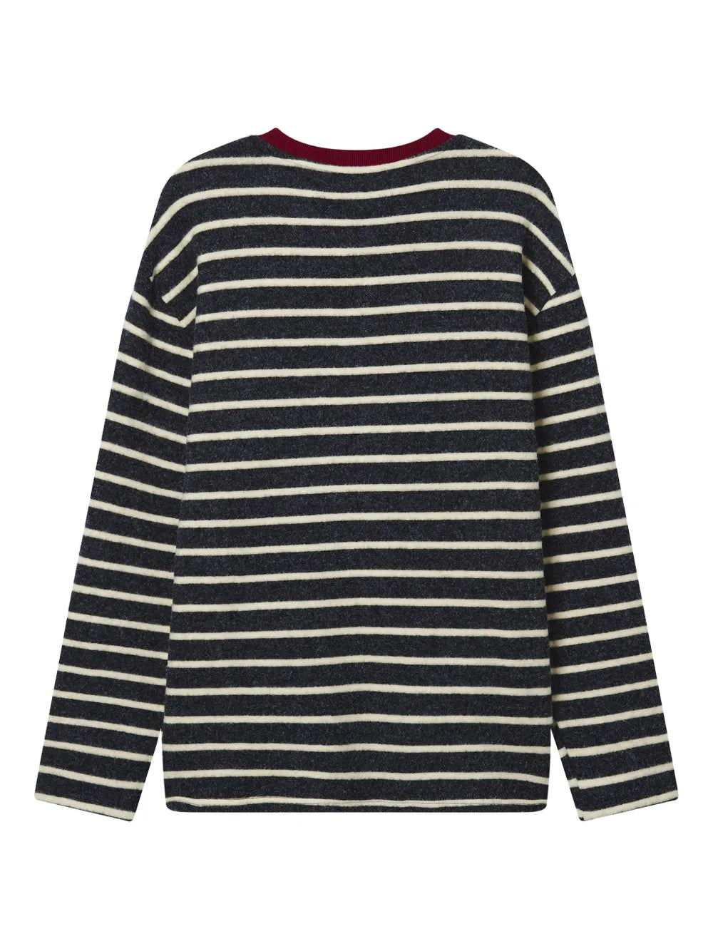b+ab striped-pattern top