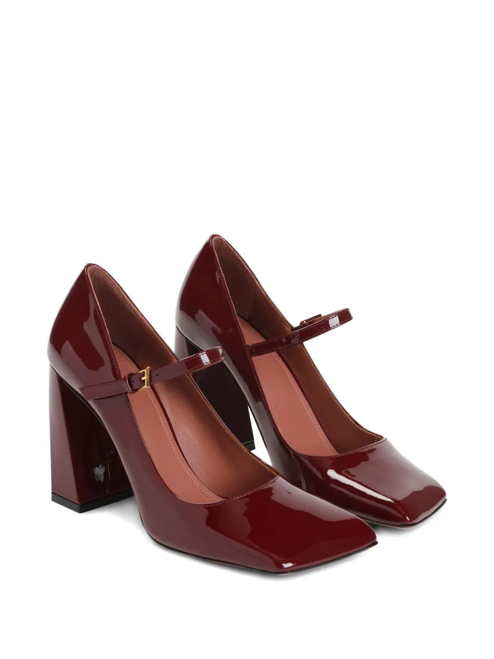 Amina Muaddi block-heel pumps