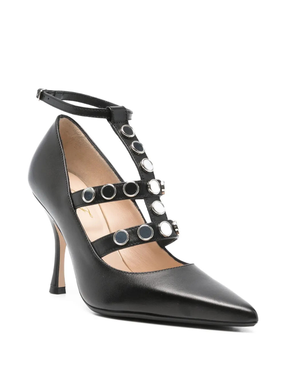 Anna F. leather heeled pumps - Image 4