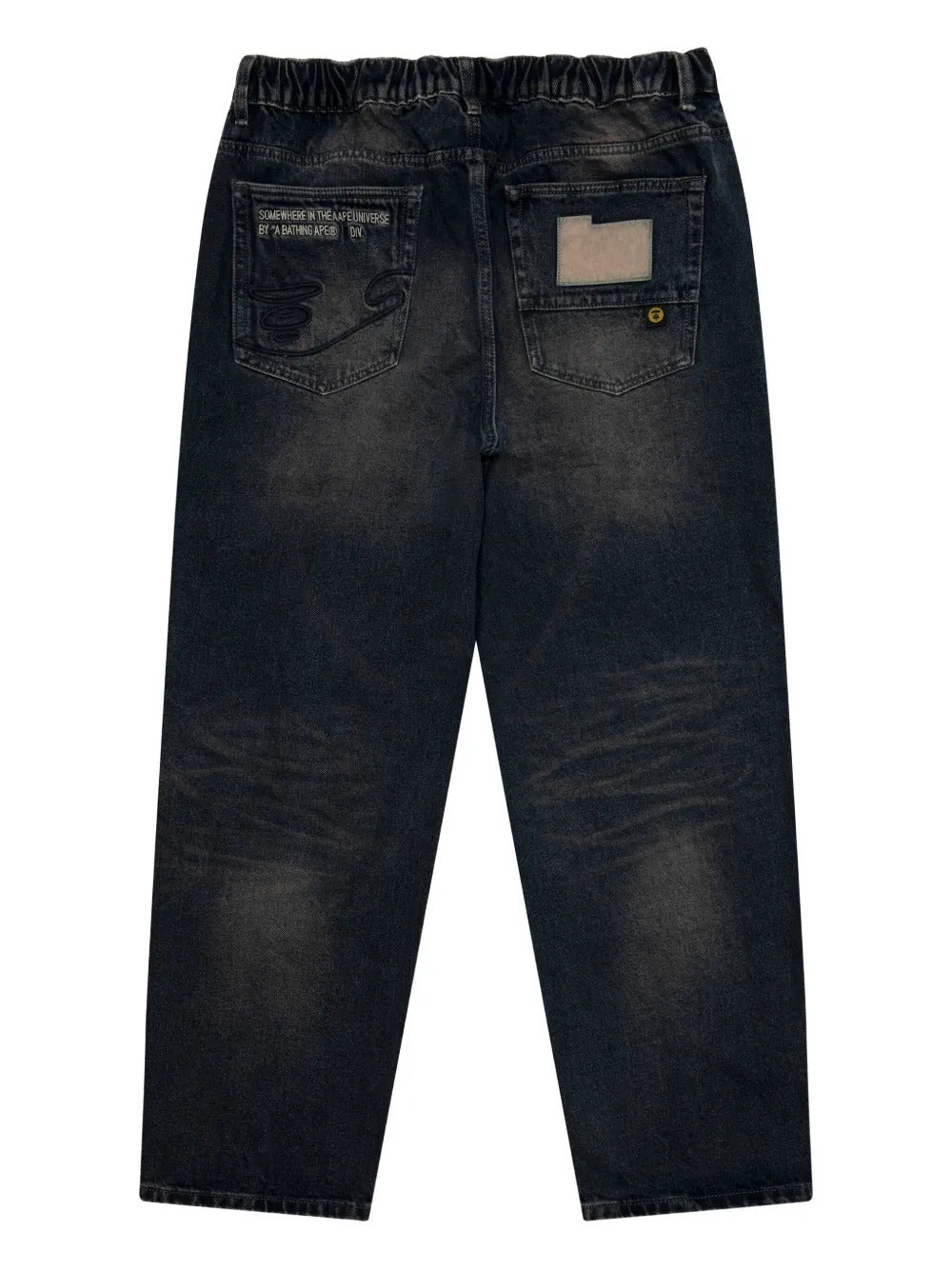 AAPE BY *A BATHING APE® logo-patch jeans - Image 2