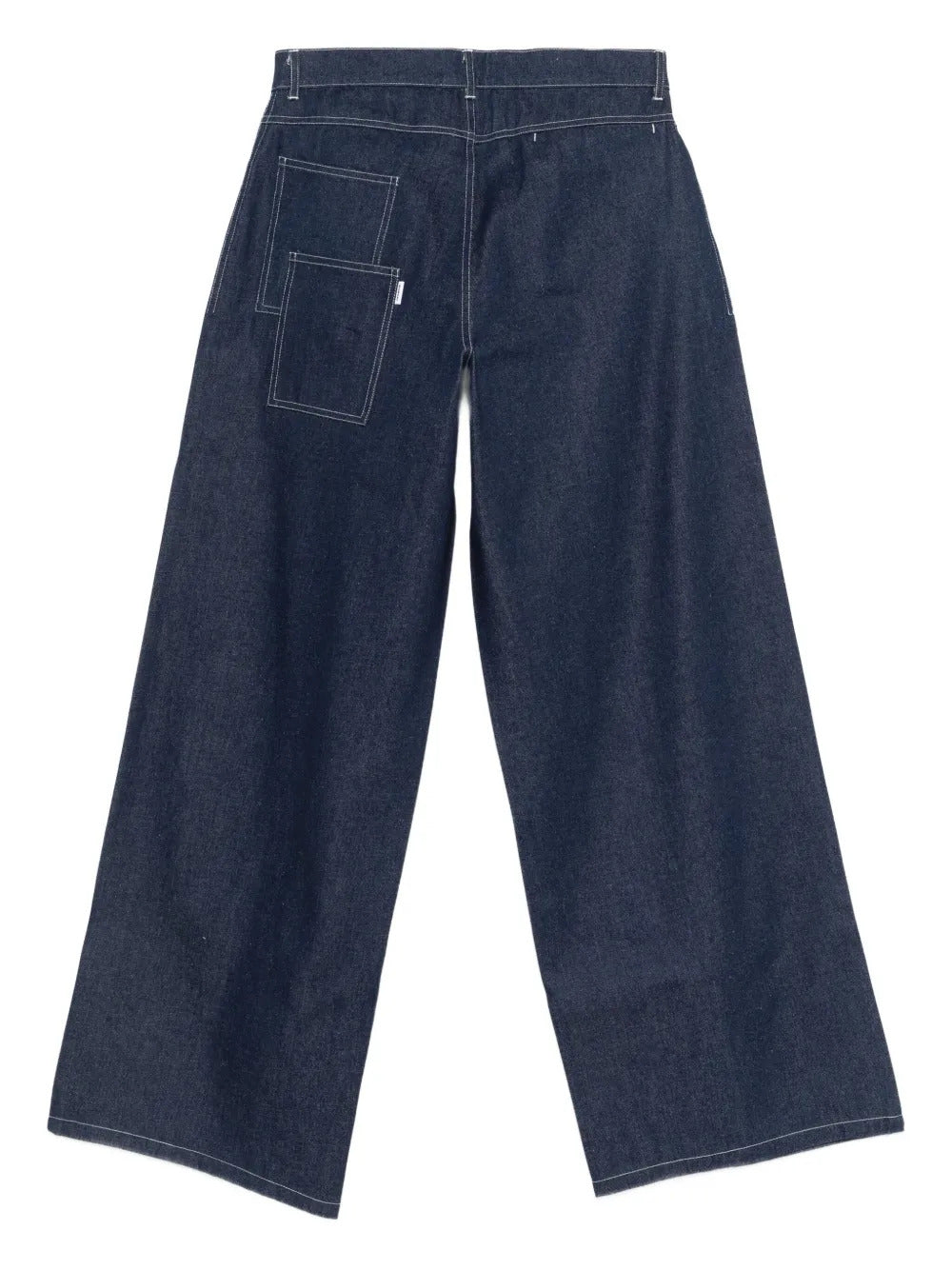 Bonsai  contrast-stitch jeans