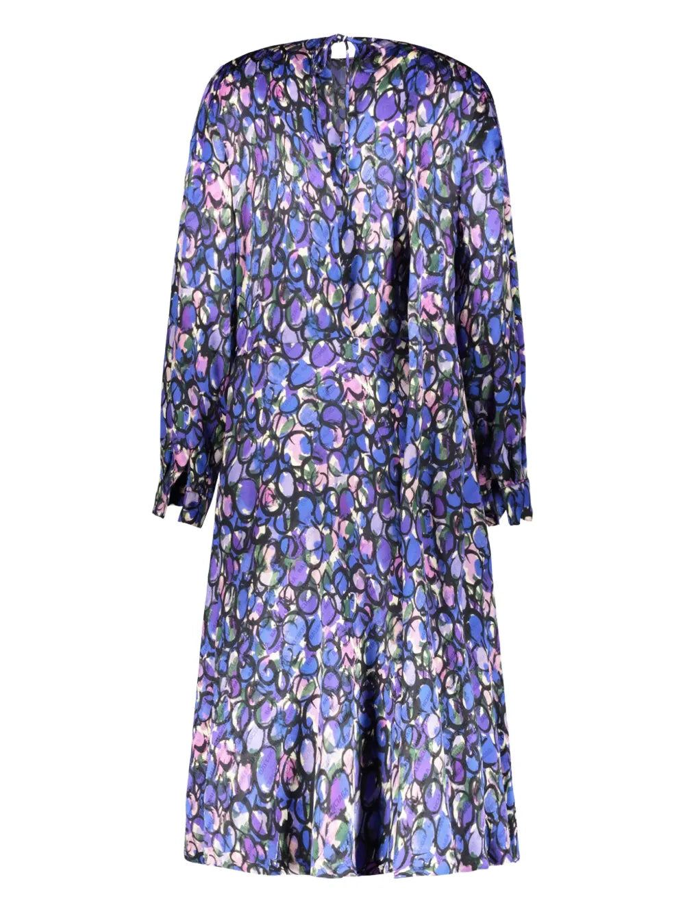 Balenciaga  jacquard floral-print dress