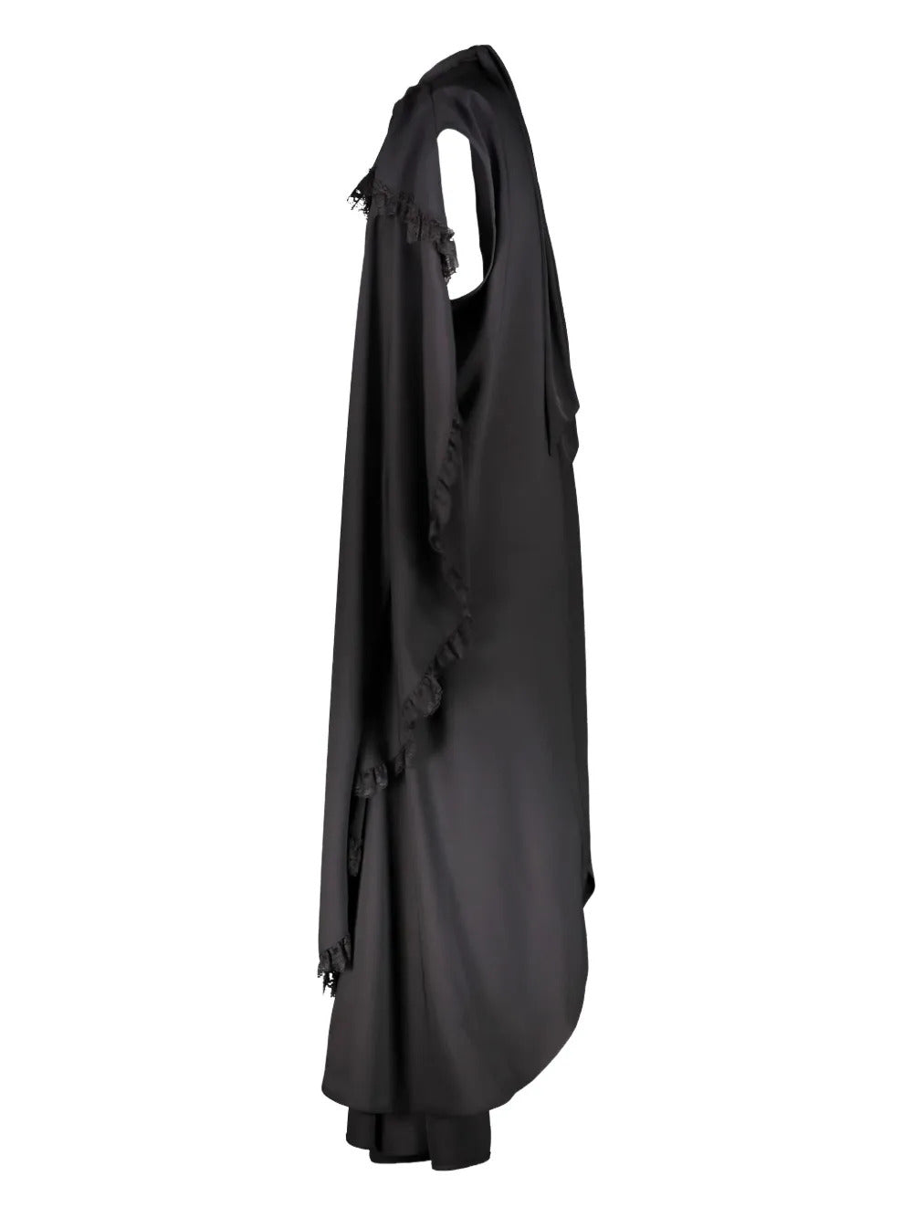 Balenciaga  lace-detail maxi dress