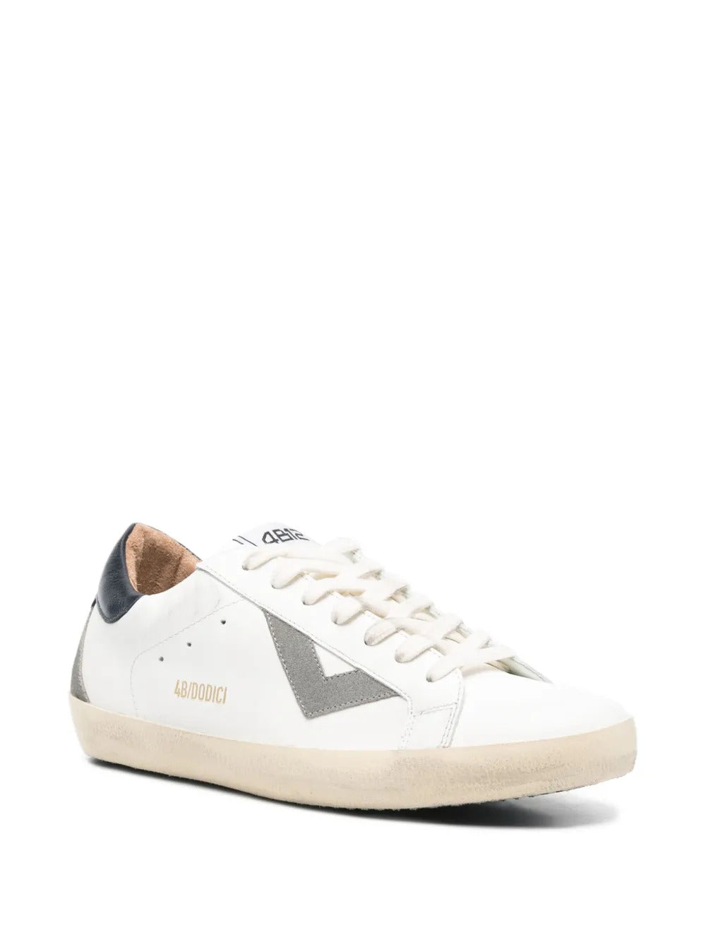 4B12  Suprime panelled sneakers