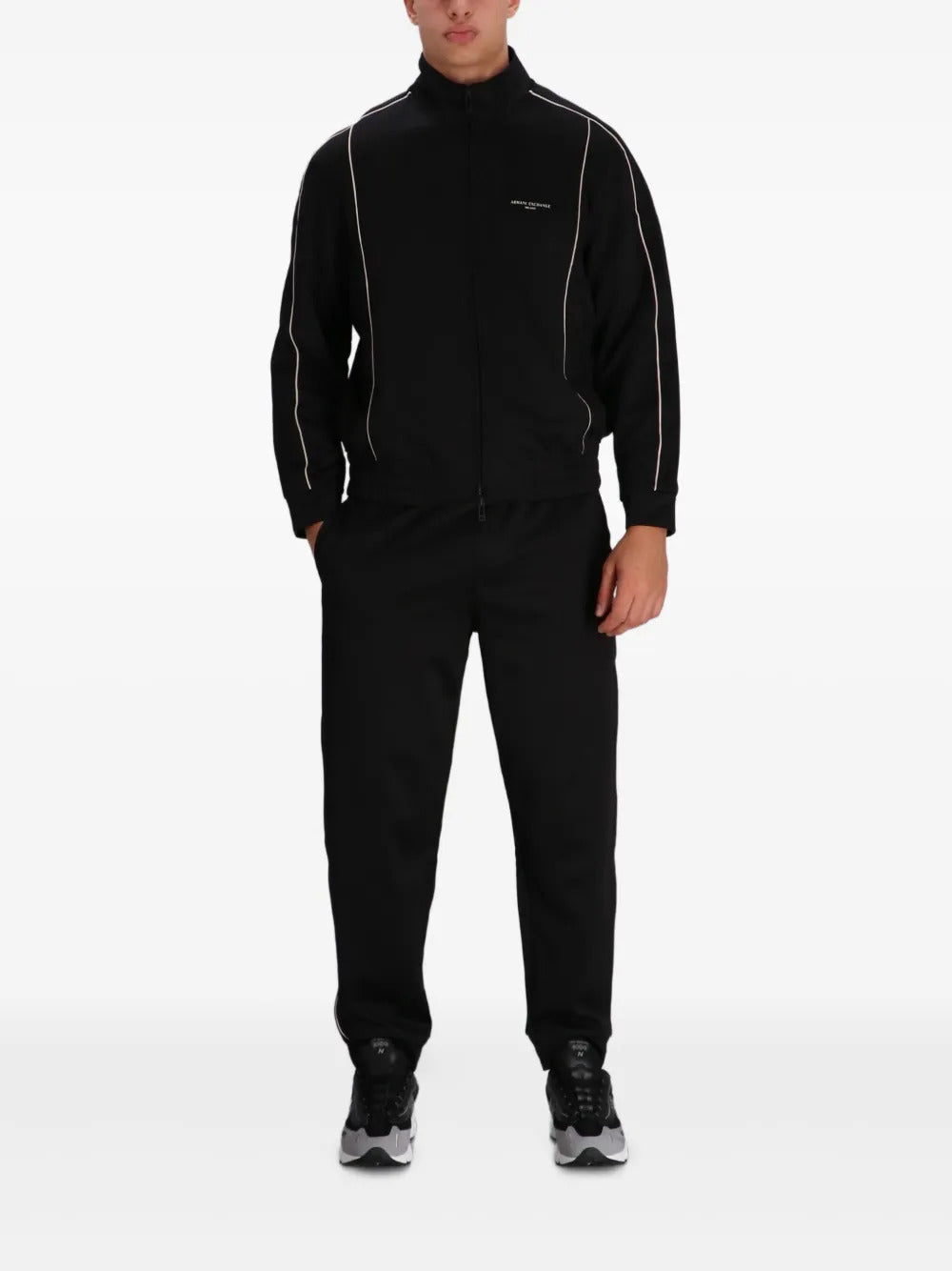 Armani Exchange  contrasting-piping sweatshirt