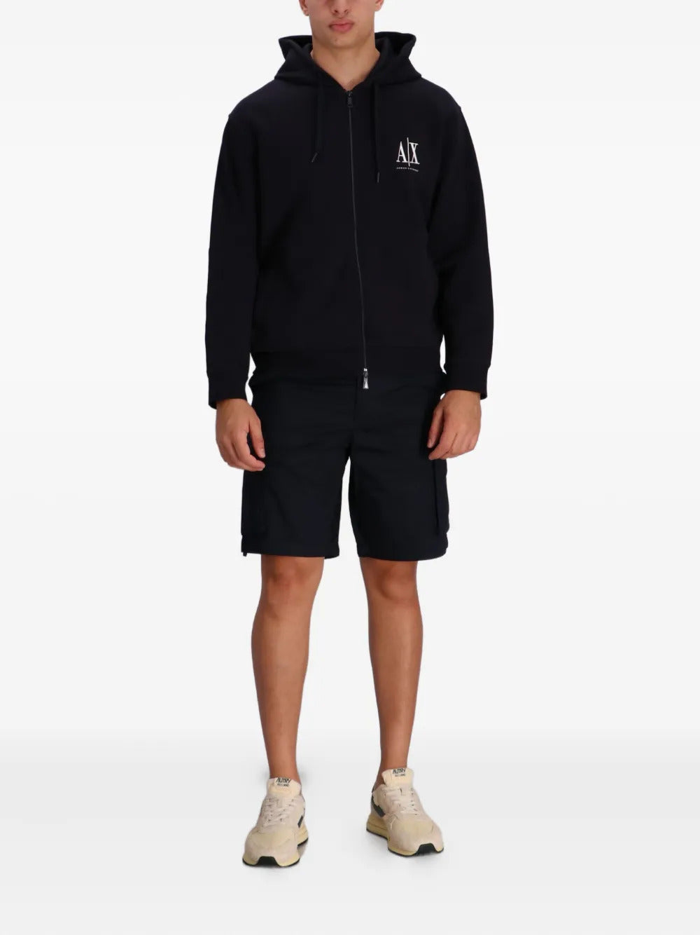 Armani Exchange zip-up hoodie - Image 4