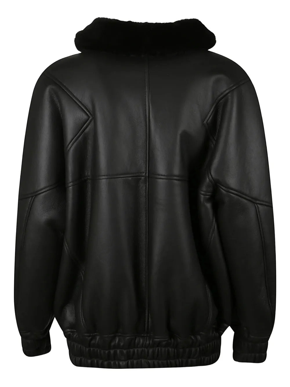 Blancha fur-collar jacket
