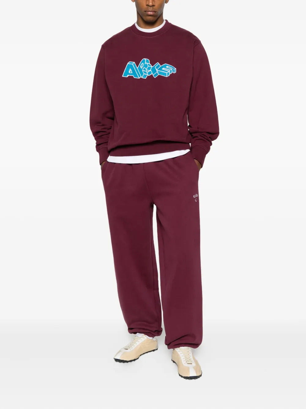 Arte Antwerp  logo-embroidered sweatshirt