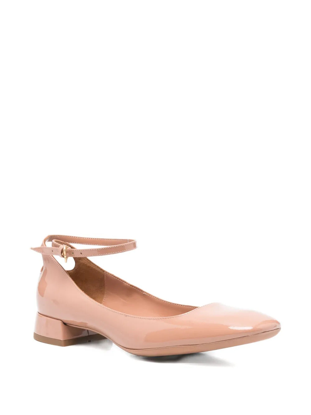 A.Bocca  25mm patent-leather pumps