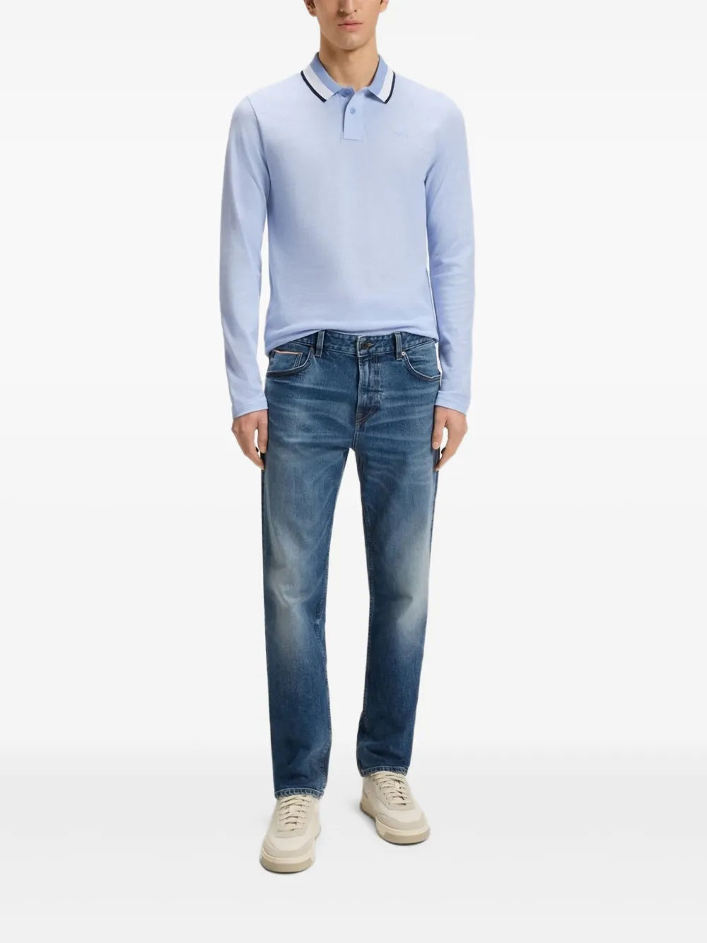 BOSS  long-sleeve polo shirt