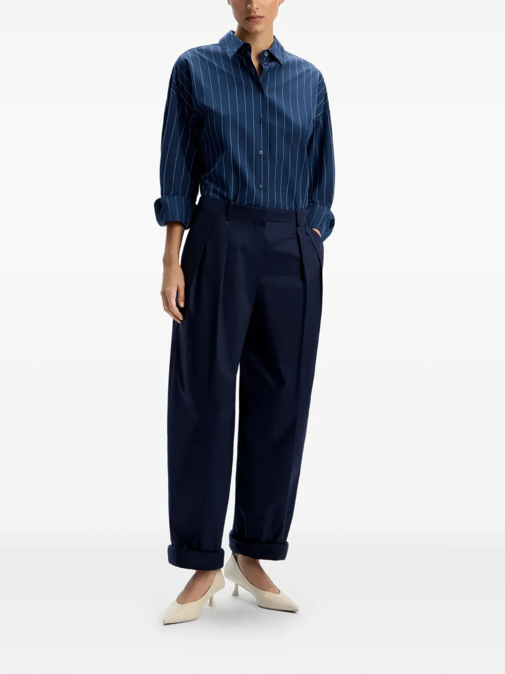 12 STOREEZ  pleated trousers