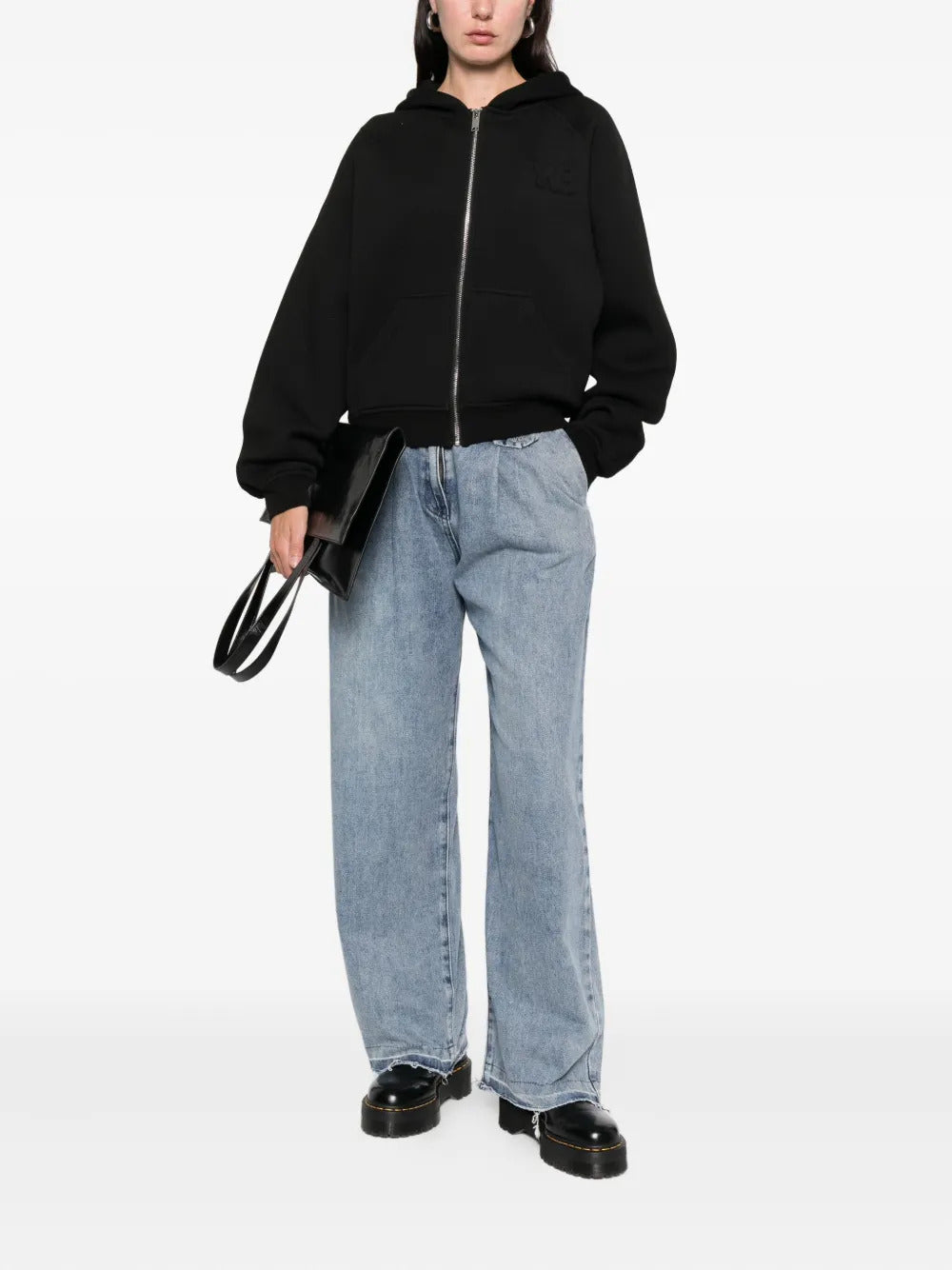 WRSTBHVR  Gruven V2 zip-fastening hoodie