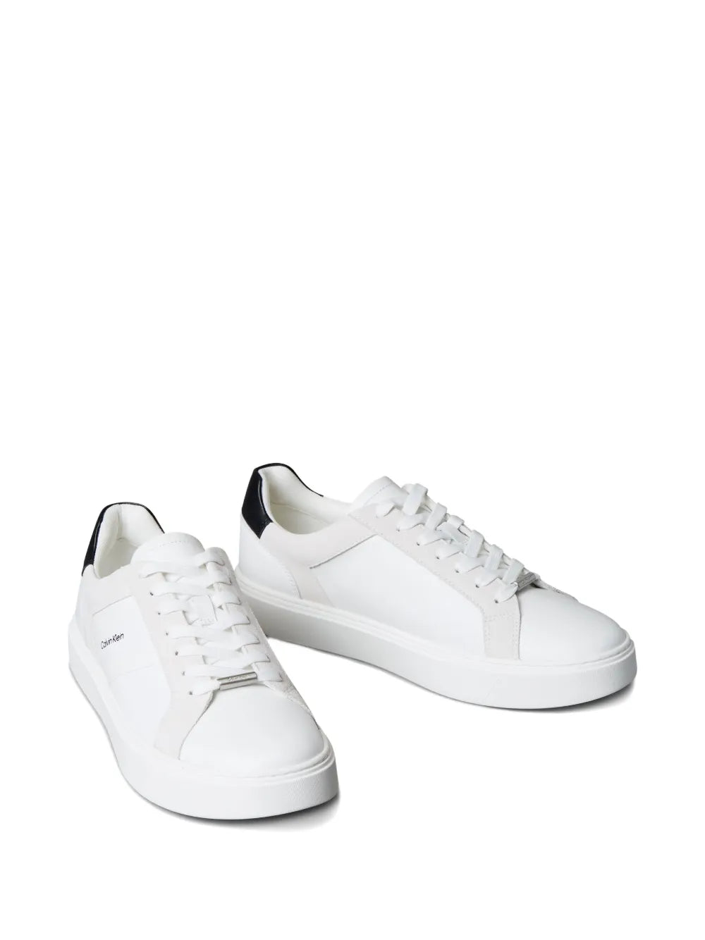 Calvin Klein leather panel sneakers