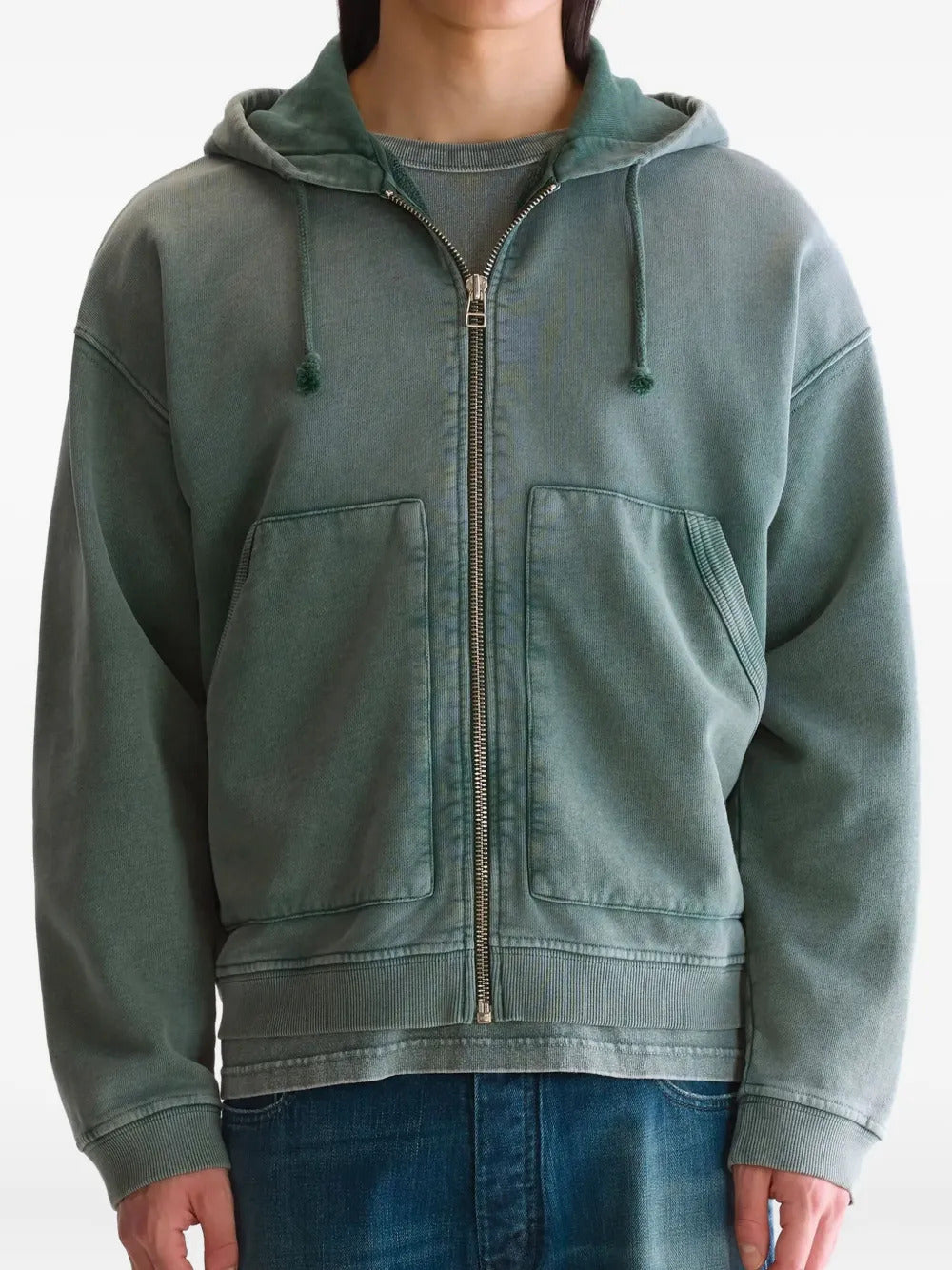 Bellerose  Falkon hooded zip-fastening hoodie