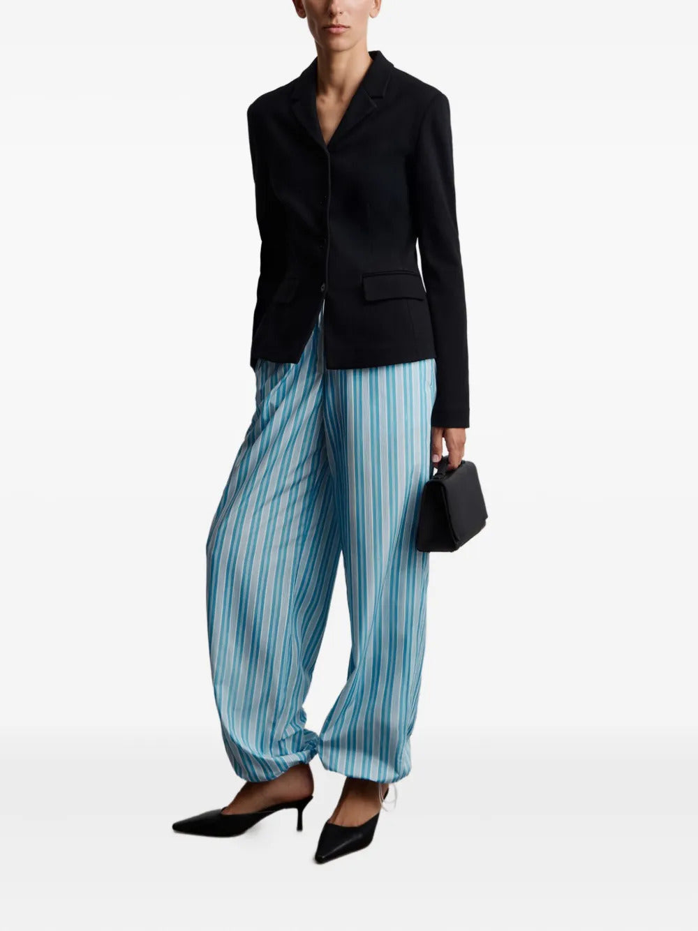 12 STOREEZ  striped trousers