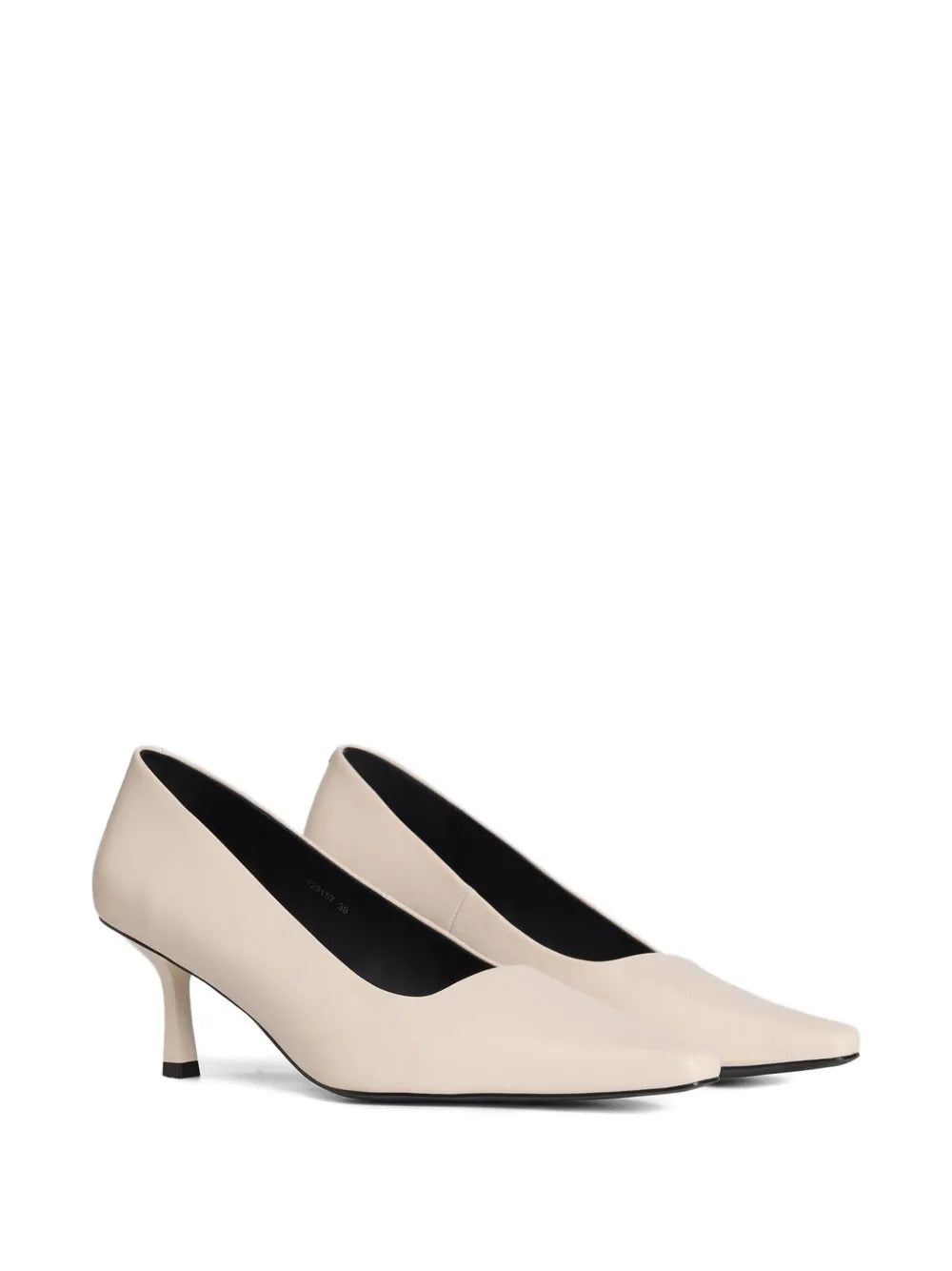12 STOREEZ  60mm leather pumps